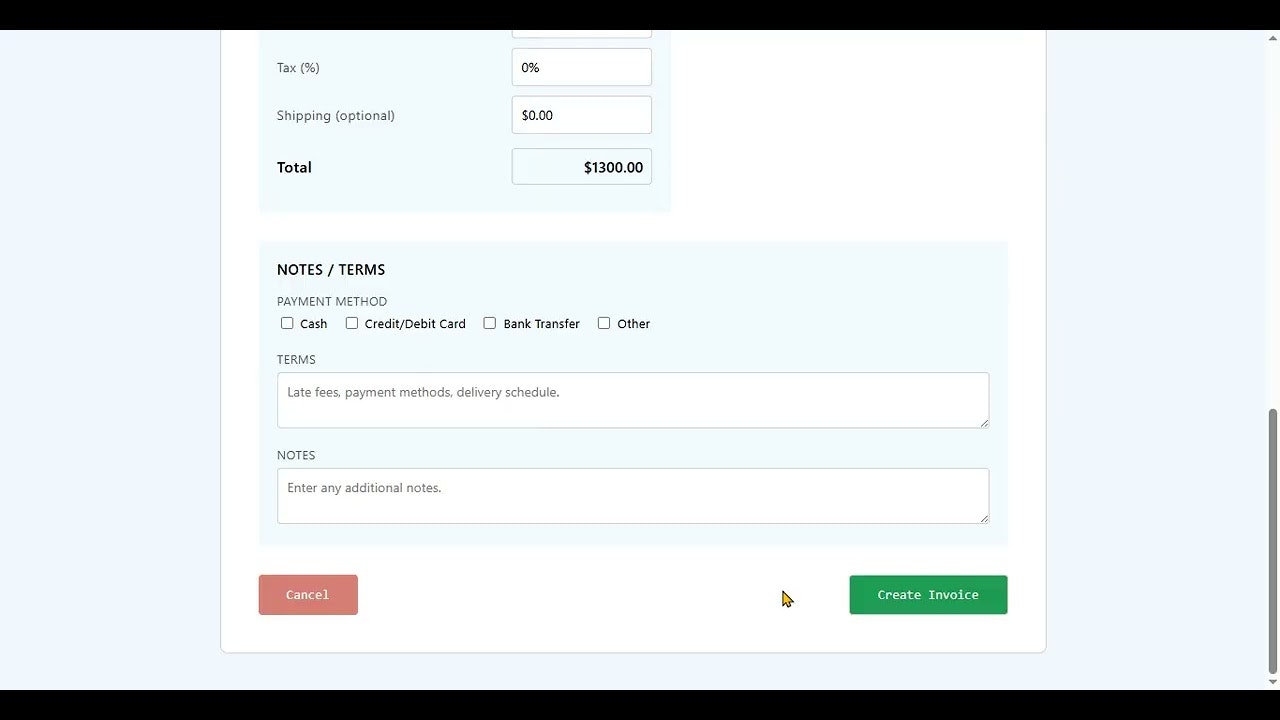 EZ Invoice gallery image