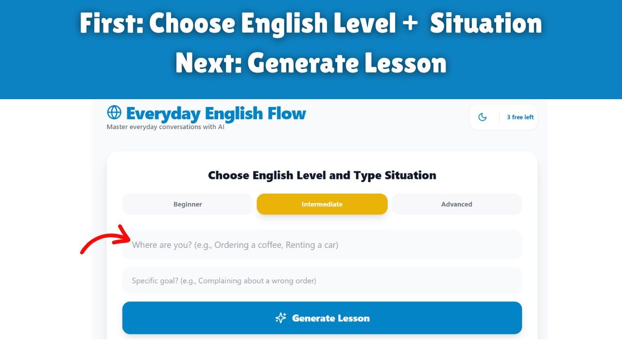 Everyday English Flow - Screenshot 2 showing product features and functionality