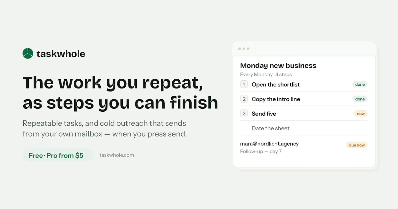 TaskWhole screenshot 1