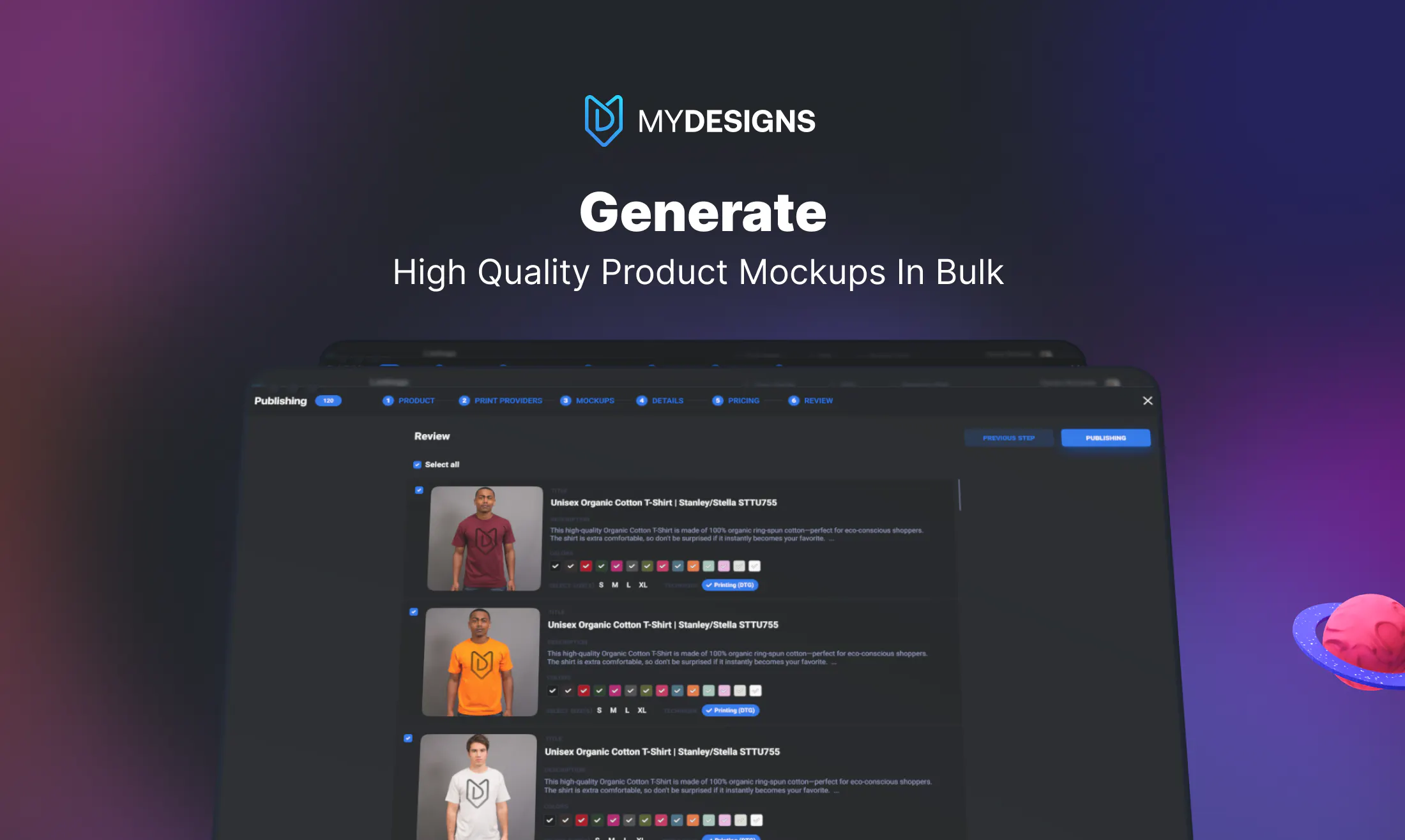 MyDesigns: Create and sell custom products online in bulk | Product Hunt