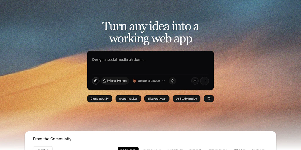Capacity:利用AI在幾秒鐘內創建全端網頁應用程式
