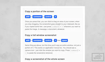 cmd+space gallery image