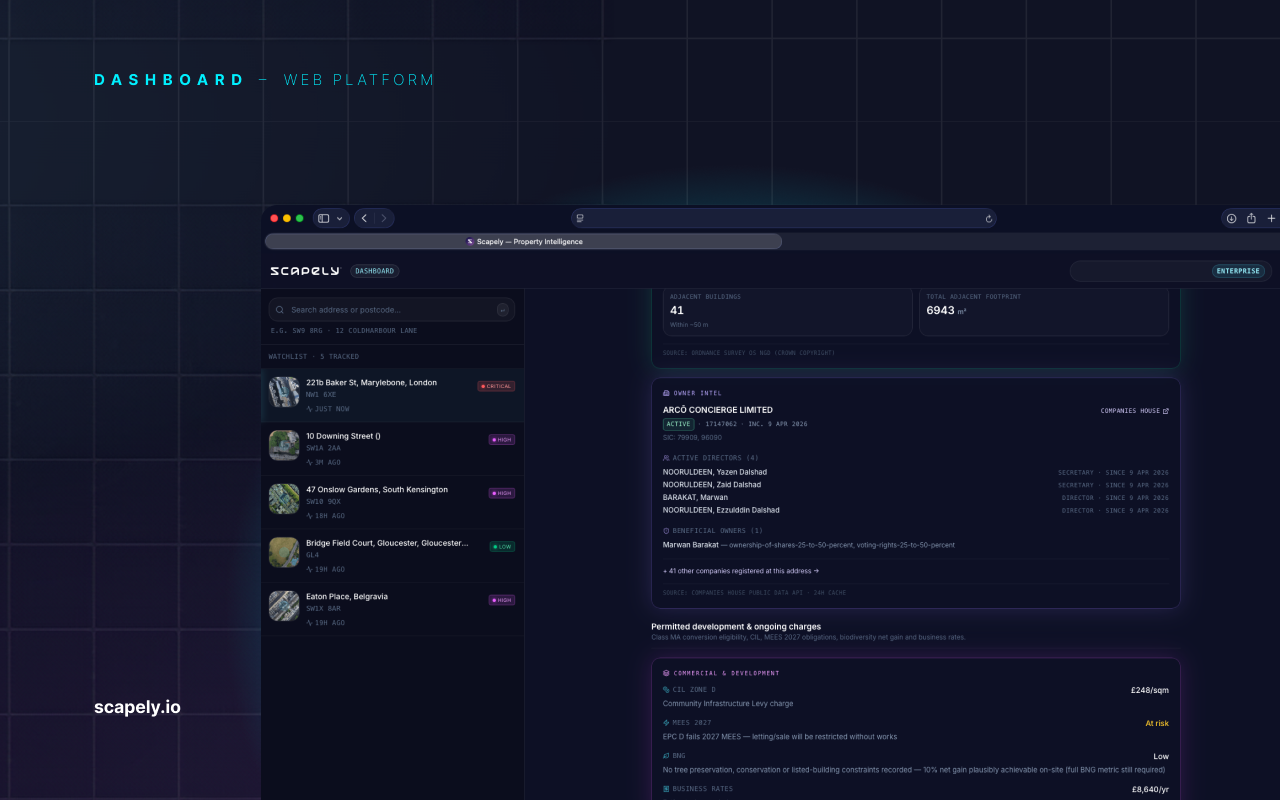 Scapely — Property Intelligence gallery image