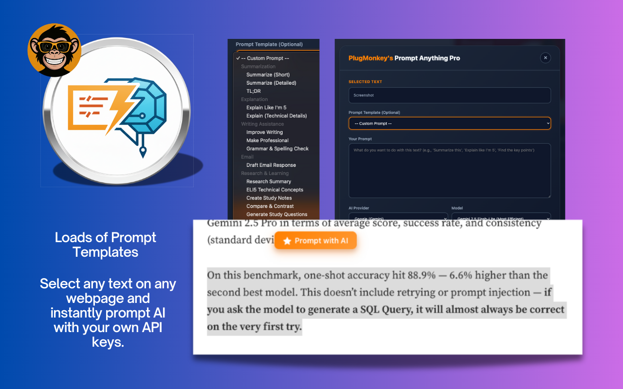 Prompt Anything Pro by PlugMonkey gallery image