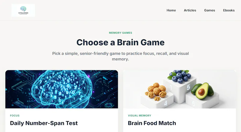 Vital Mind screenshot 3