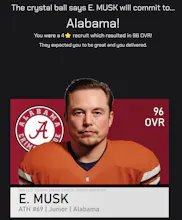 College Football 25 Player Card Maker gallery image