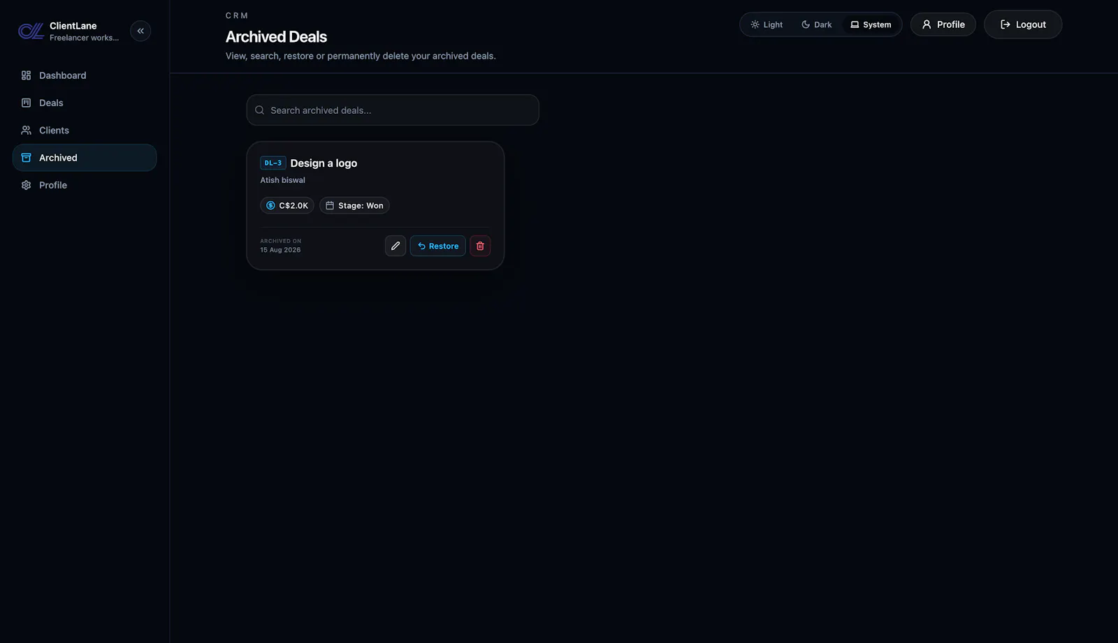 ClientLane screenshot 5