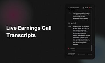 earnings.live gallery image