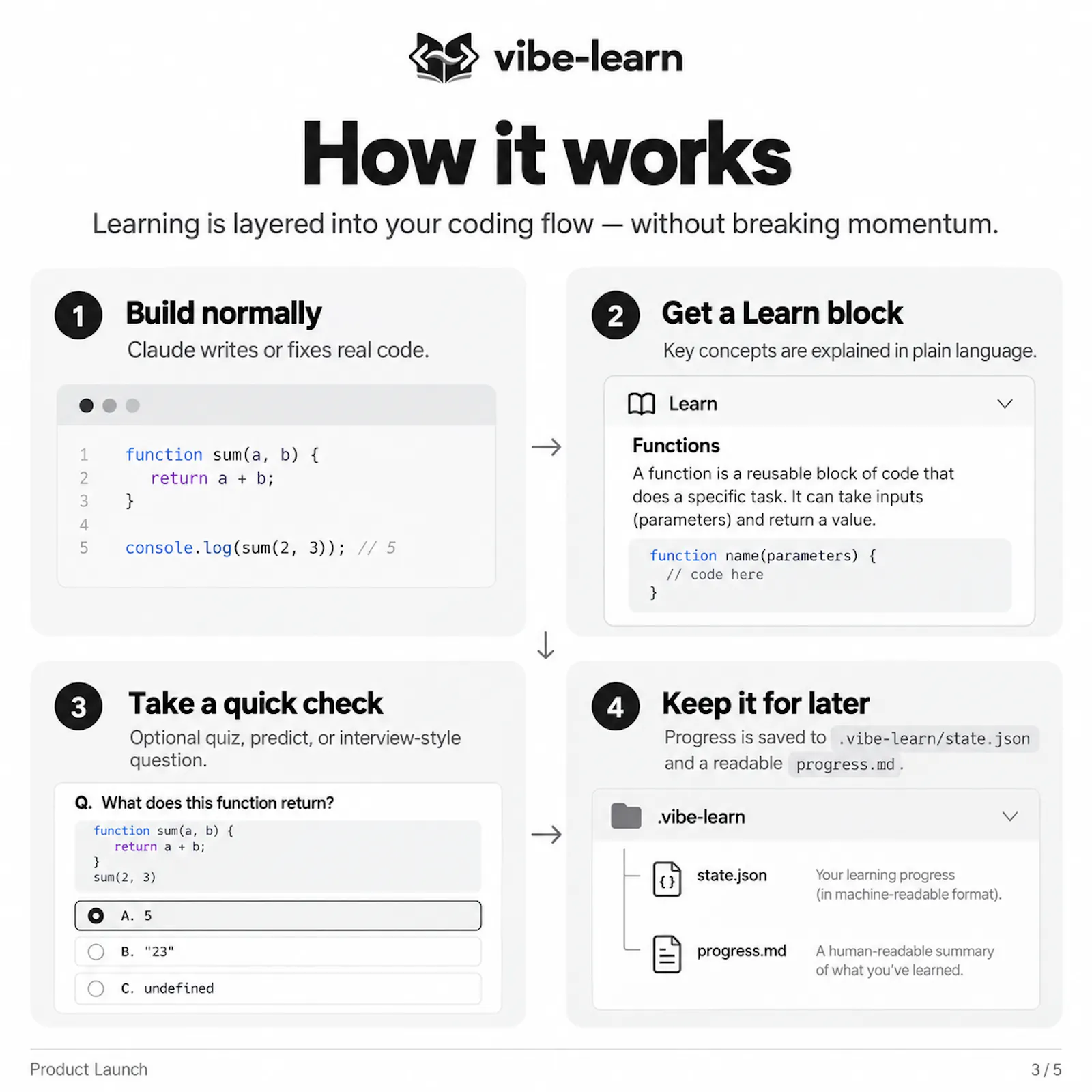vibe-learn screenshot 2