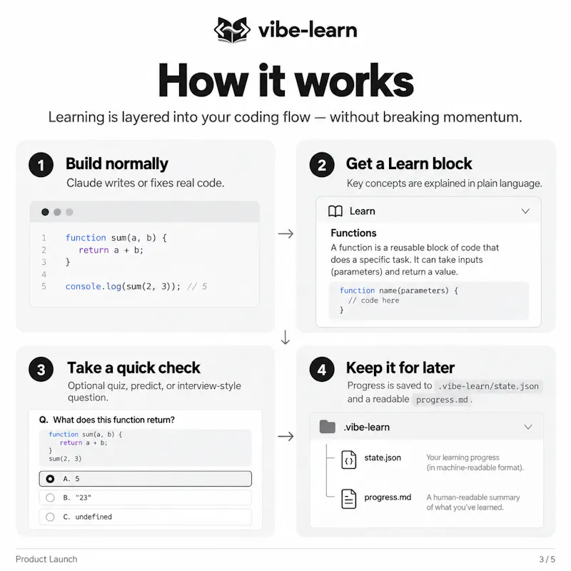 vibe-learn screenshot 2