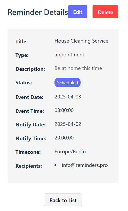 Reminders.pro media 1