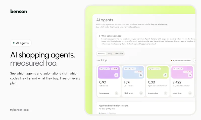 Benson - Block Discount Extensions screenshot 5