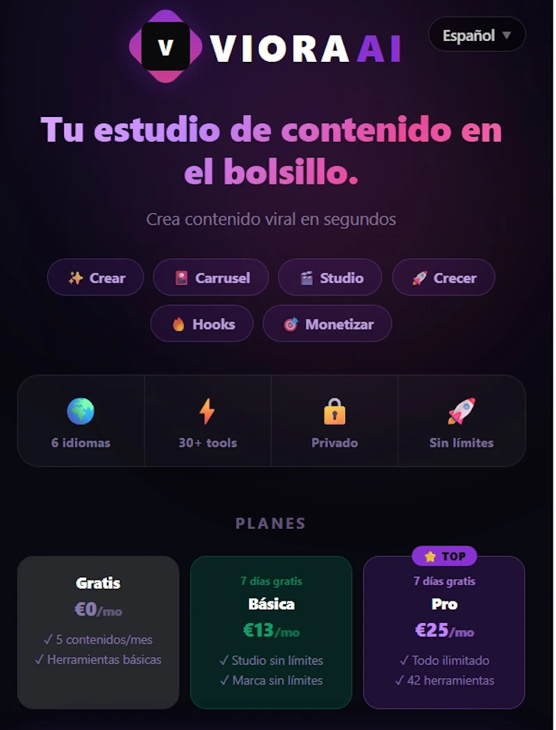 VIORA AI screenshot 1