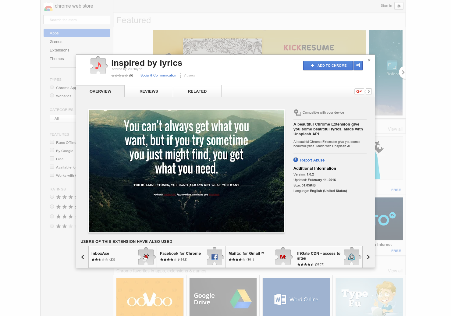 Inspired by lyrics gallery image