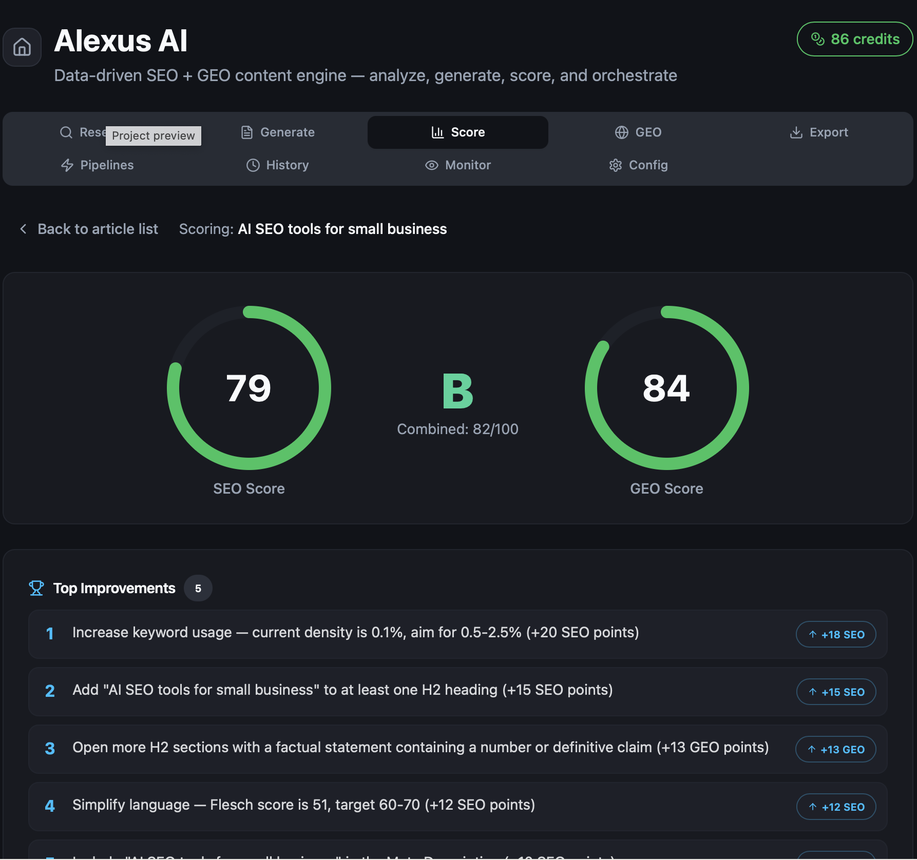 Alexus AI gallery image