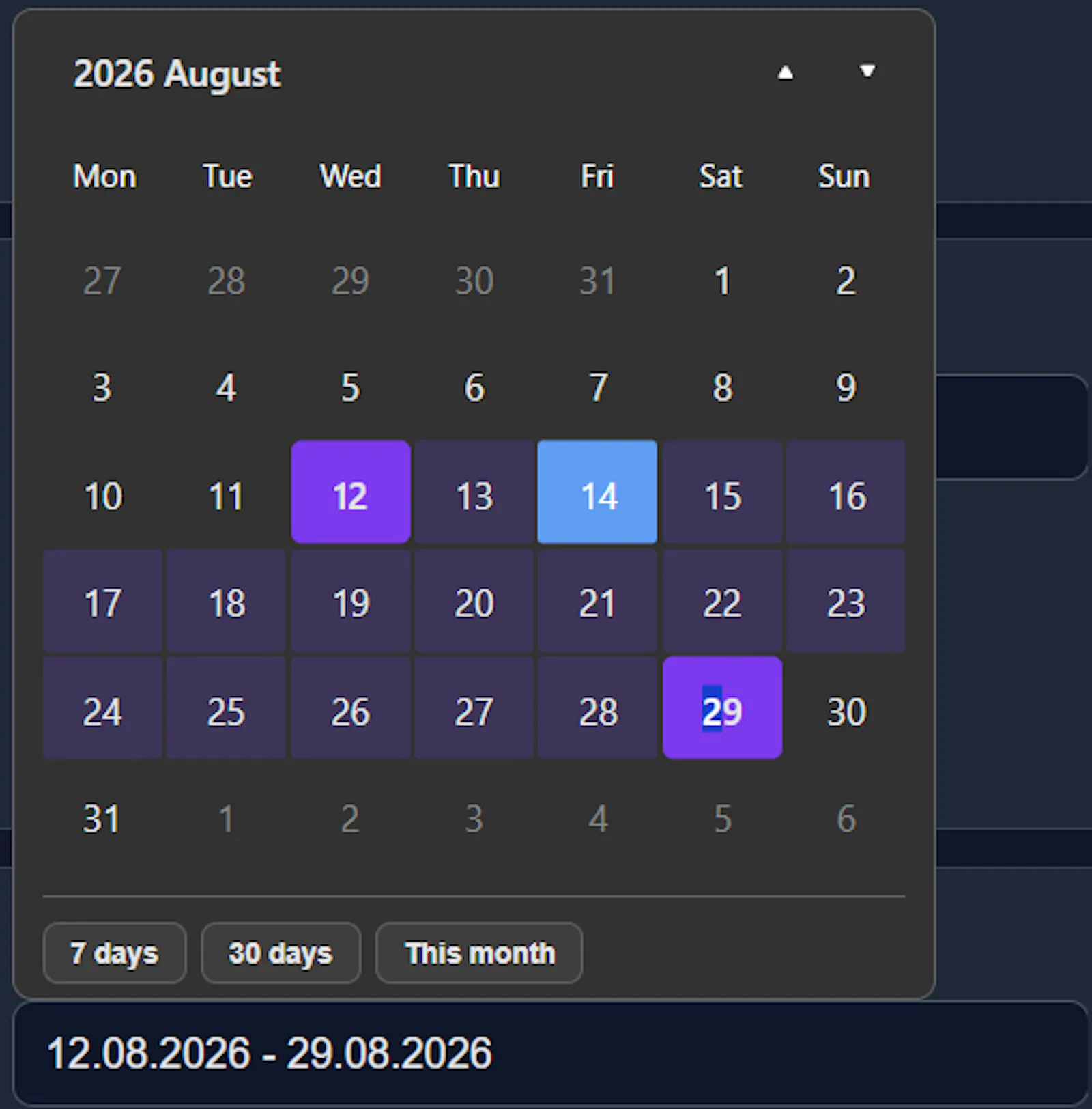 RollDate screenshot 3