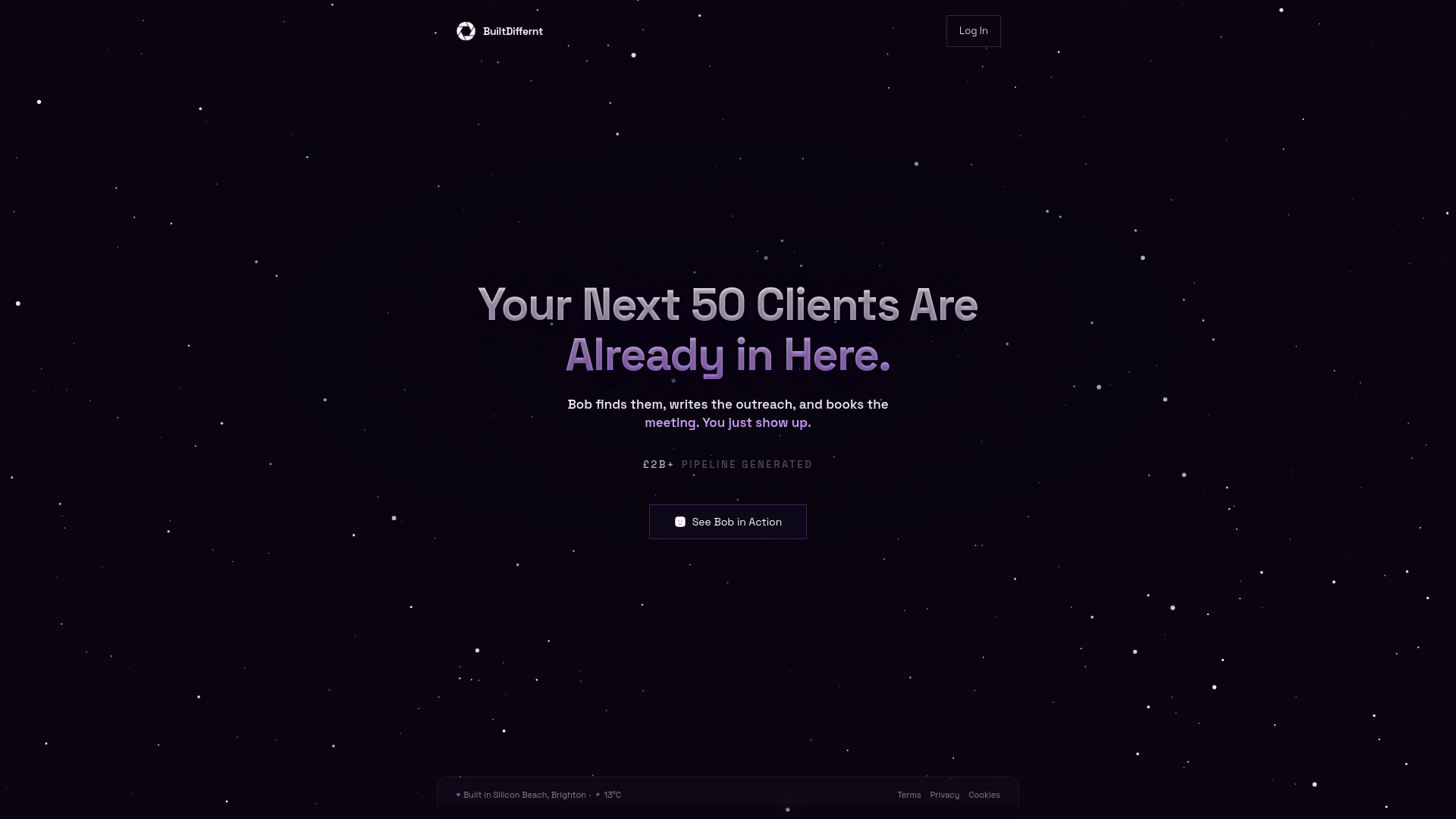BuiltDiffernt - Main product screenshot demonstrating key features and user interface
