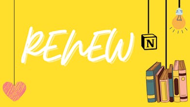 Notion template: Renew gallery image