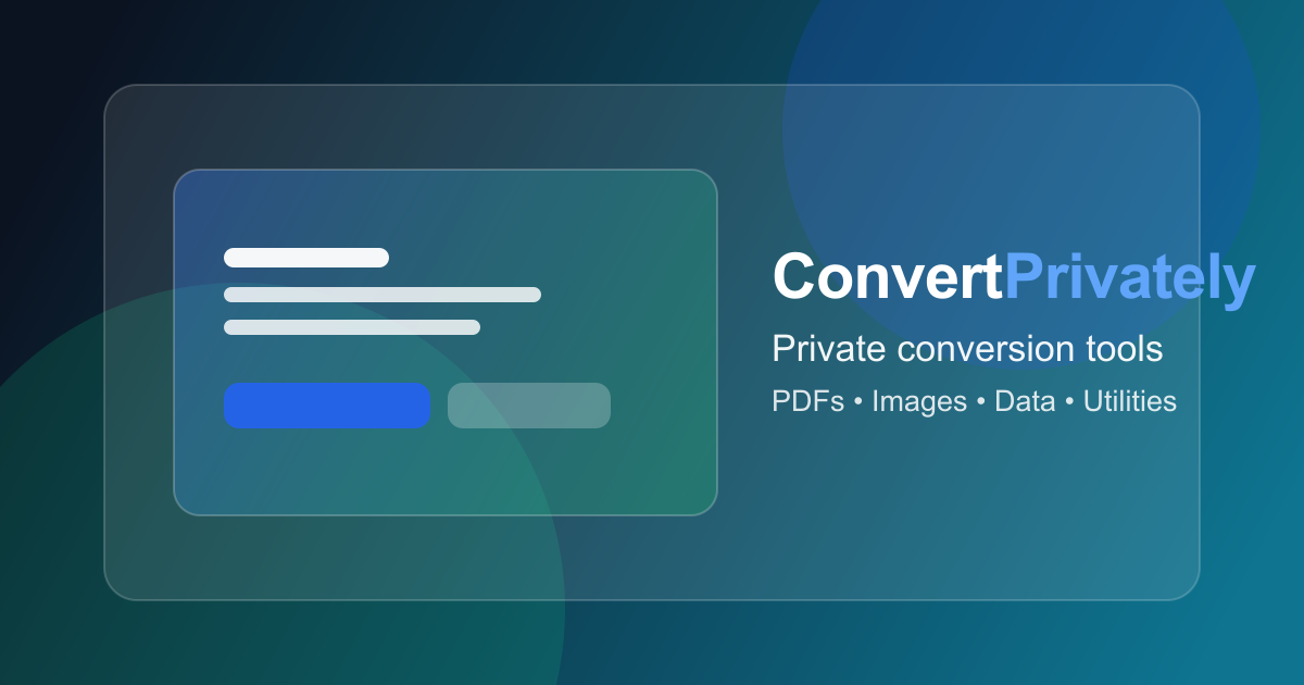 ConvertPrivately gallery image