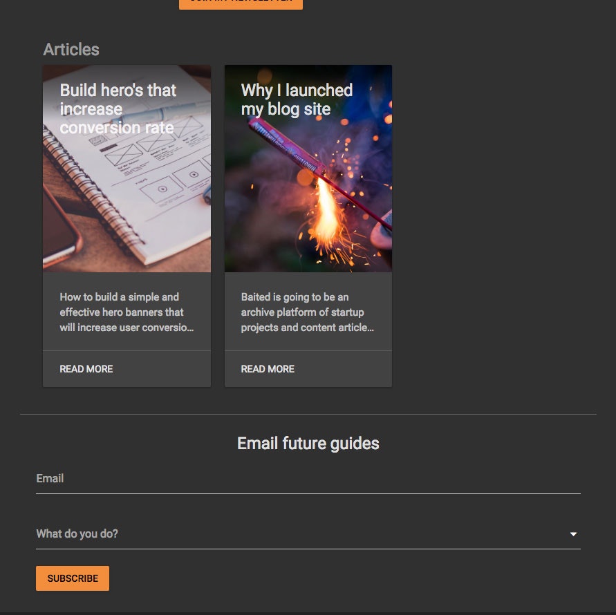 Baited gallery image