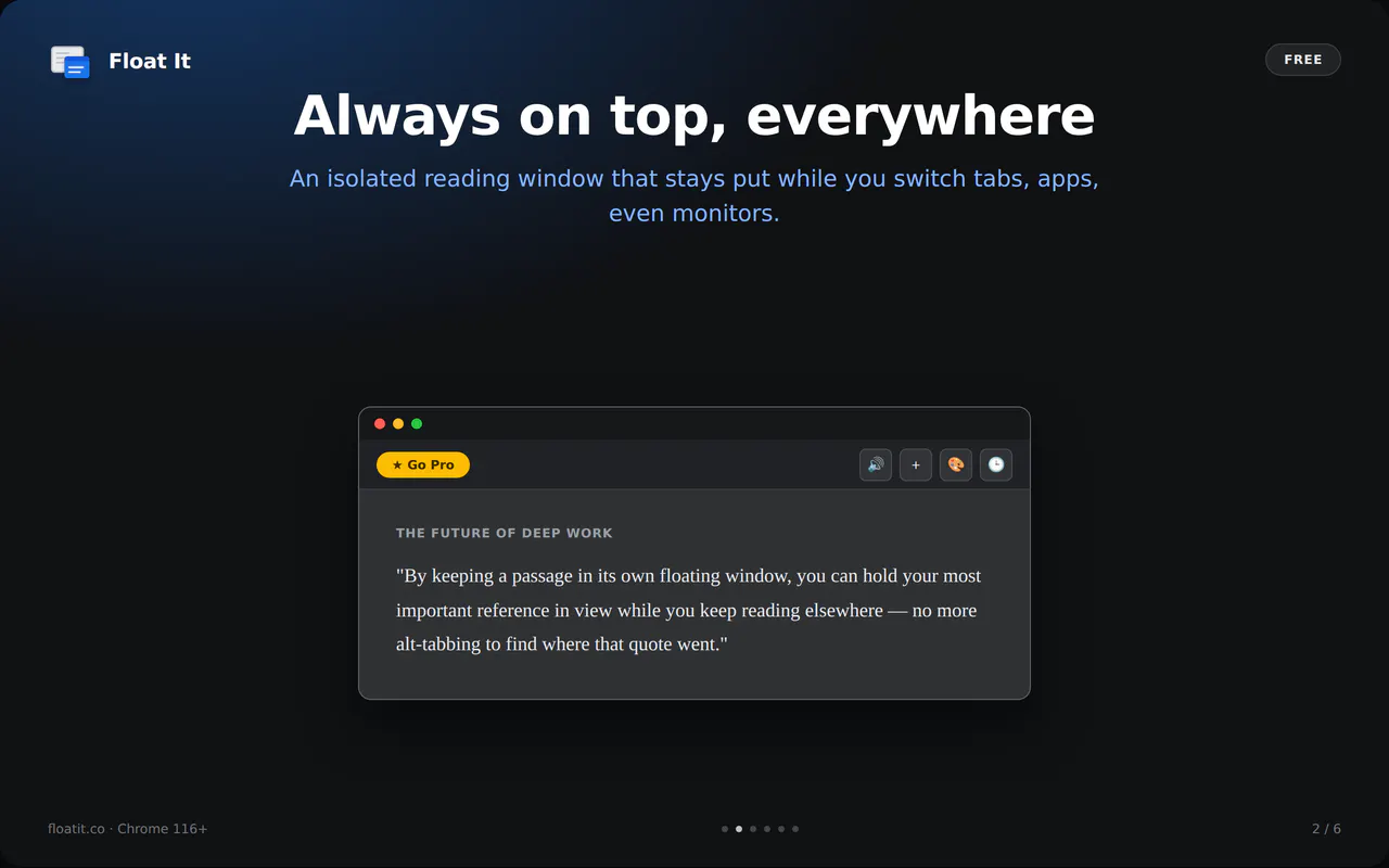 Float It: Text & Window PiP gallery image