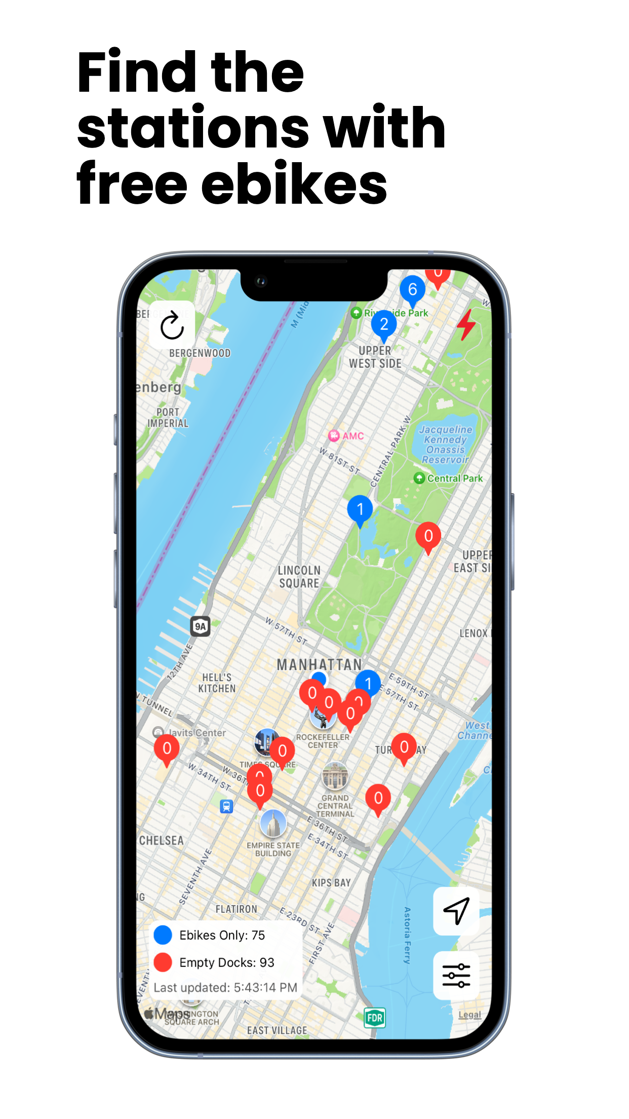 amphone - 您在纽约市免费ebikes的秘诀媒体1