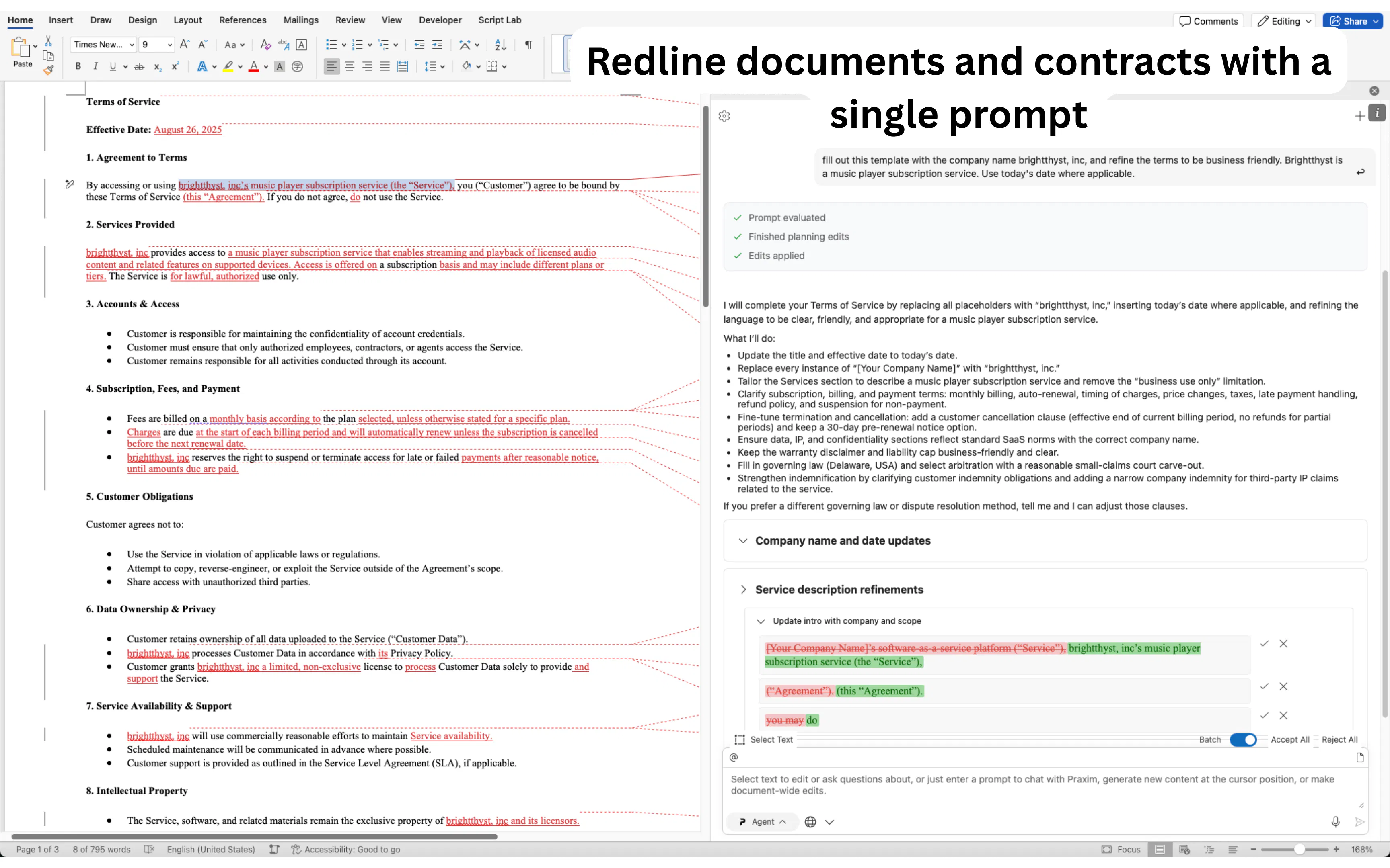 Praxim for Word gallery image