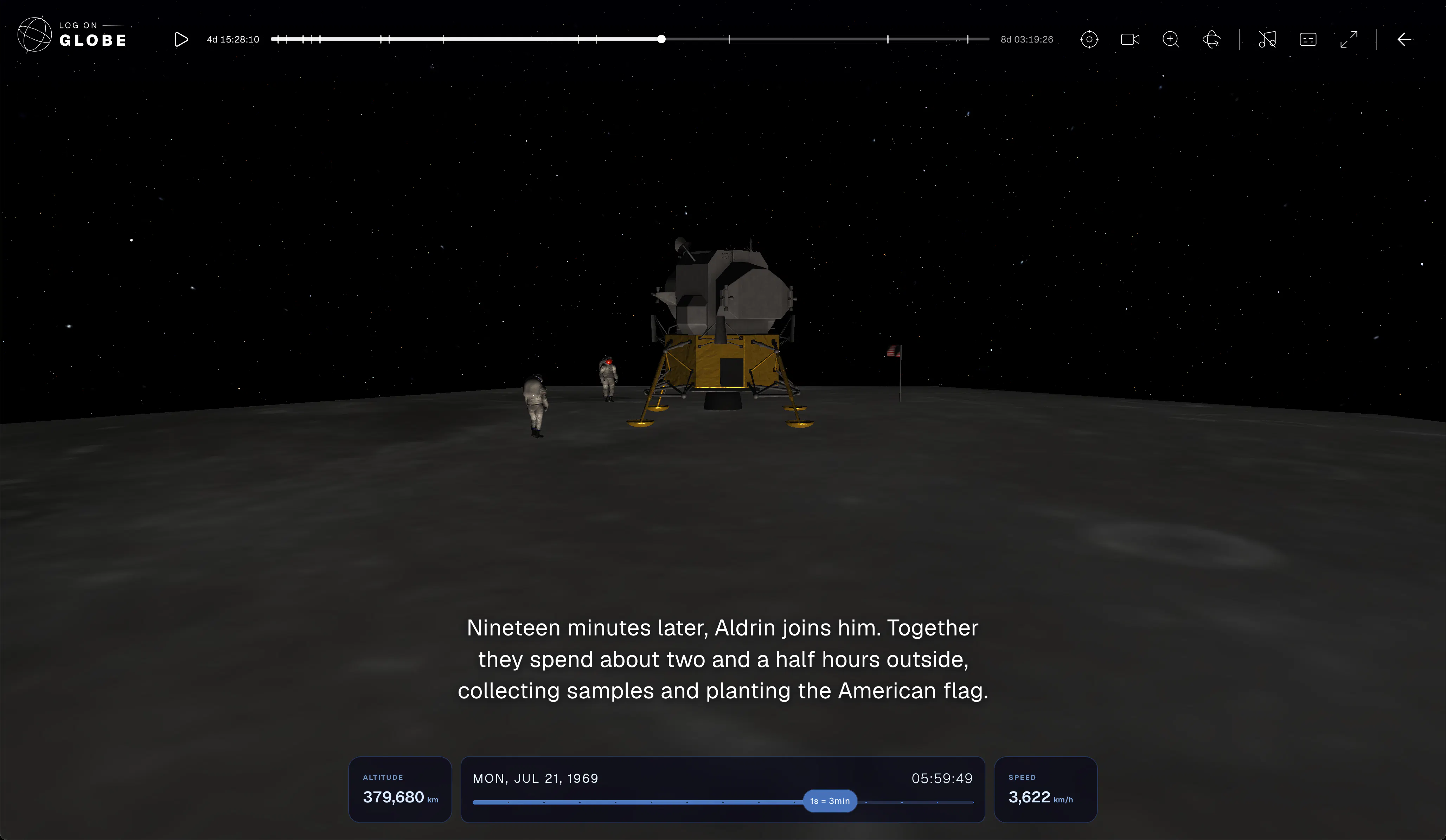 LOG ON GLOBE gallery image
