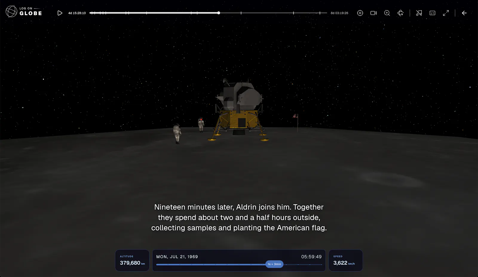 LOG ON GLOBE screenshot 3