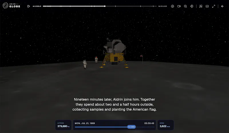 LOG ON GLOBE screenshot 3
