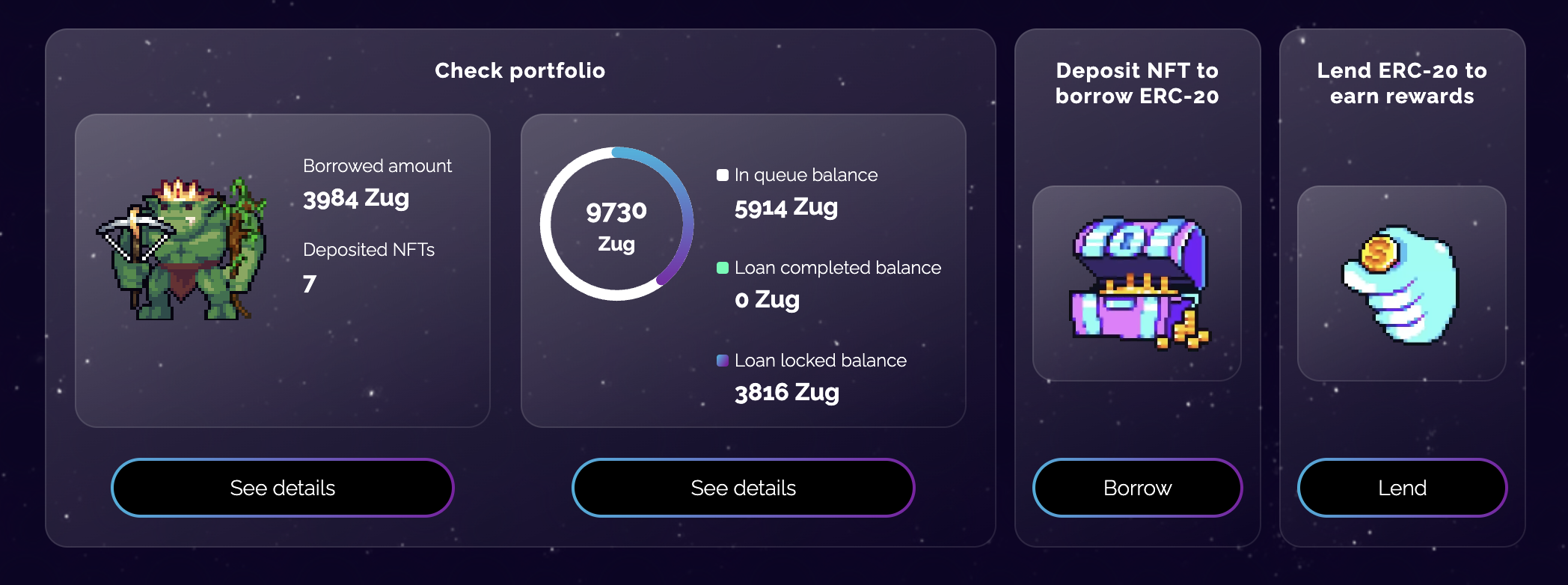 Hyksos - unlock future yield of NFTs gallery image