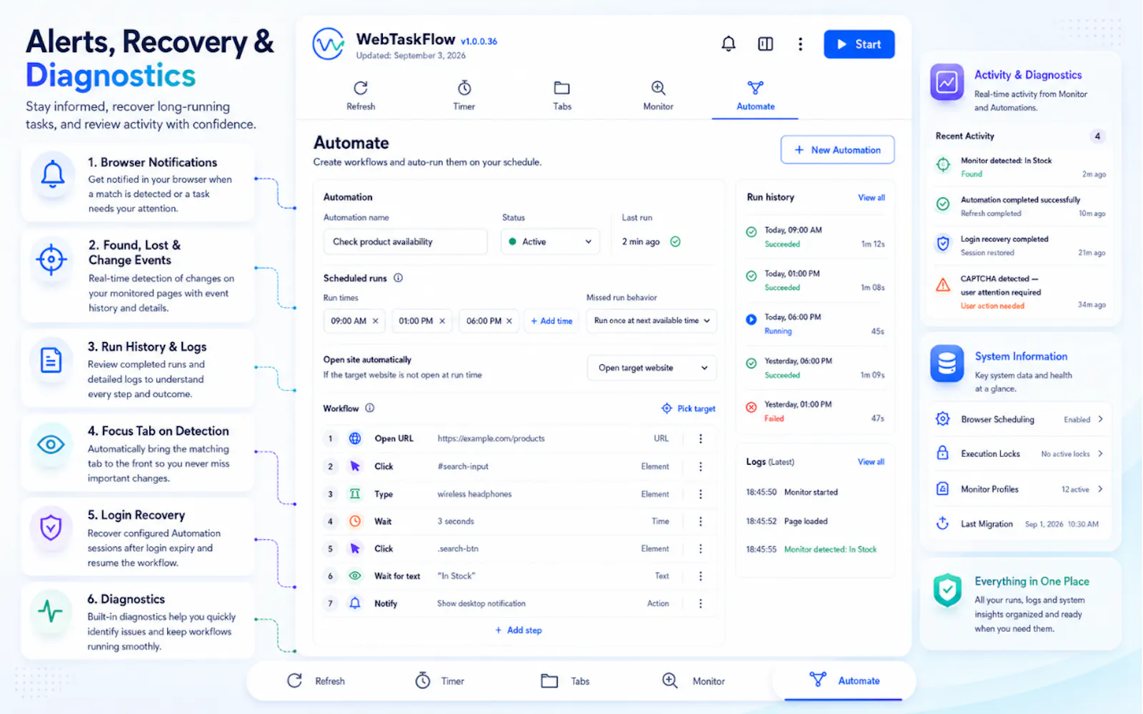WebTaskFlow screenshot 3