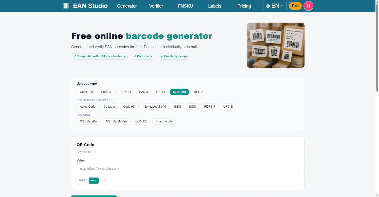 EAN Studio screenshot 3