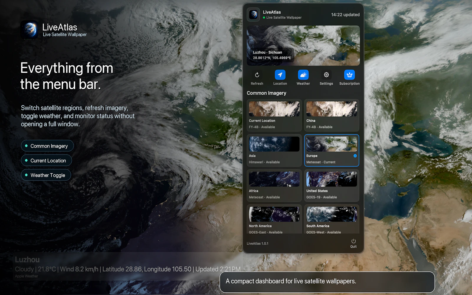 LiveAtlas screenshot 3