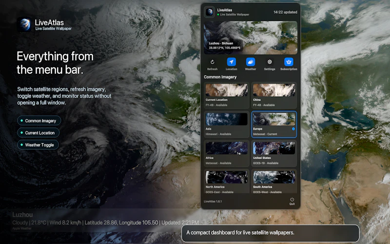 LiveAtlas screenshot 3