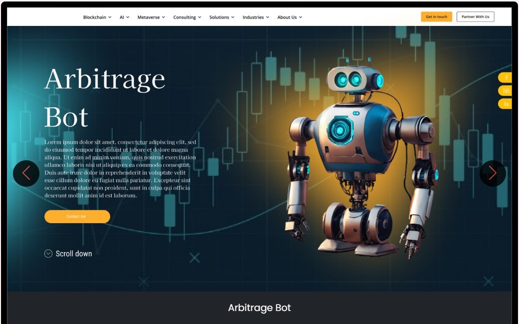 Développement de bots d'arbitrage triangulaire media 2