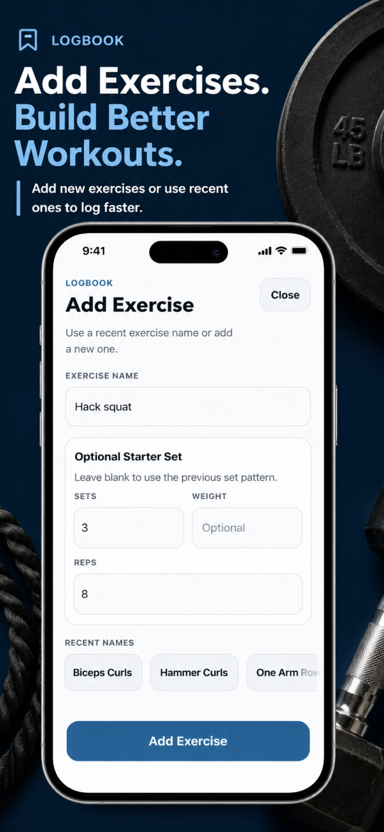 Logbook: Fitness Tracker gallery image