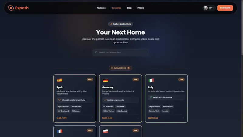 Expath screenshot 1