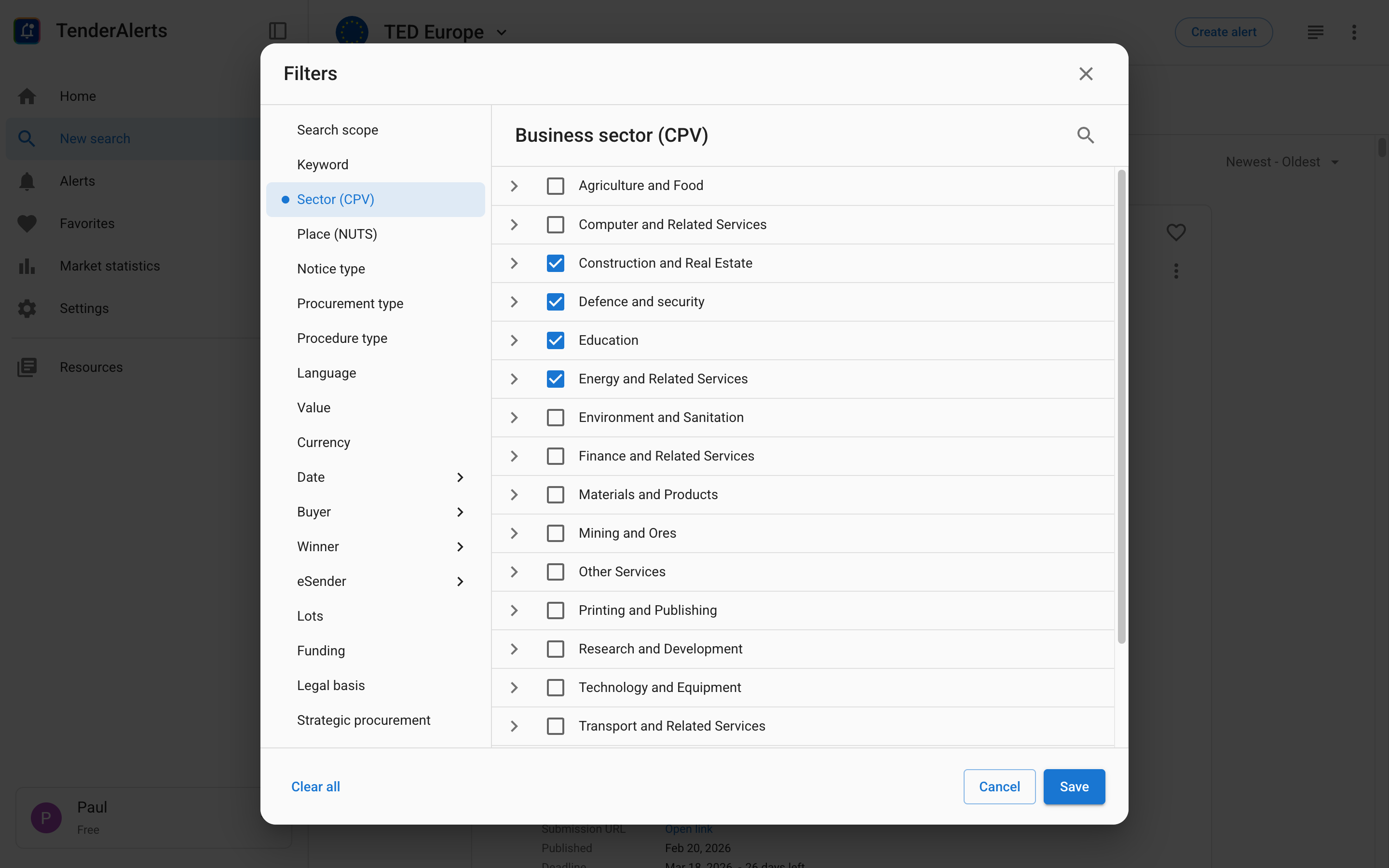 TenderAlerts.eu gallery image
