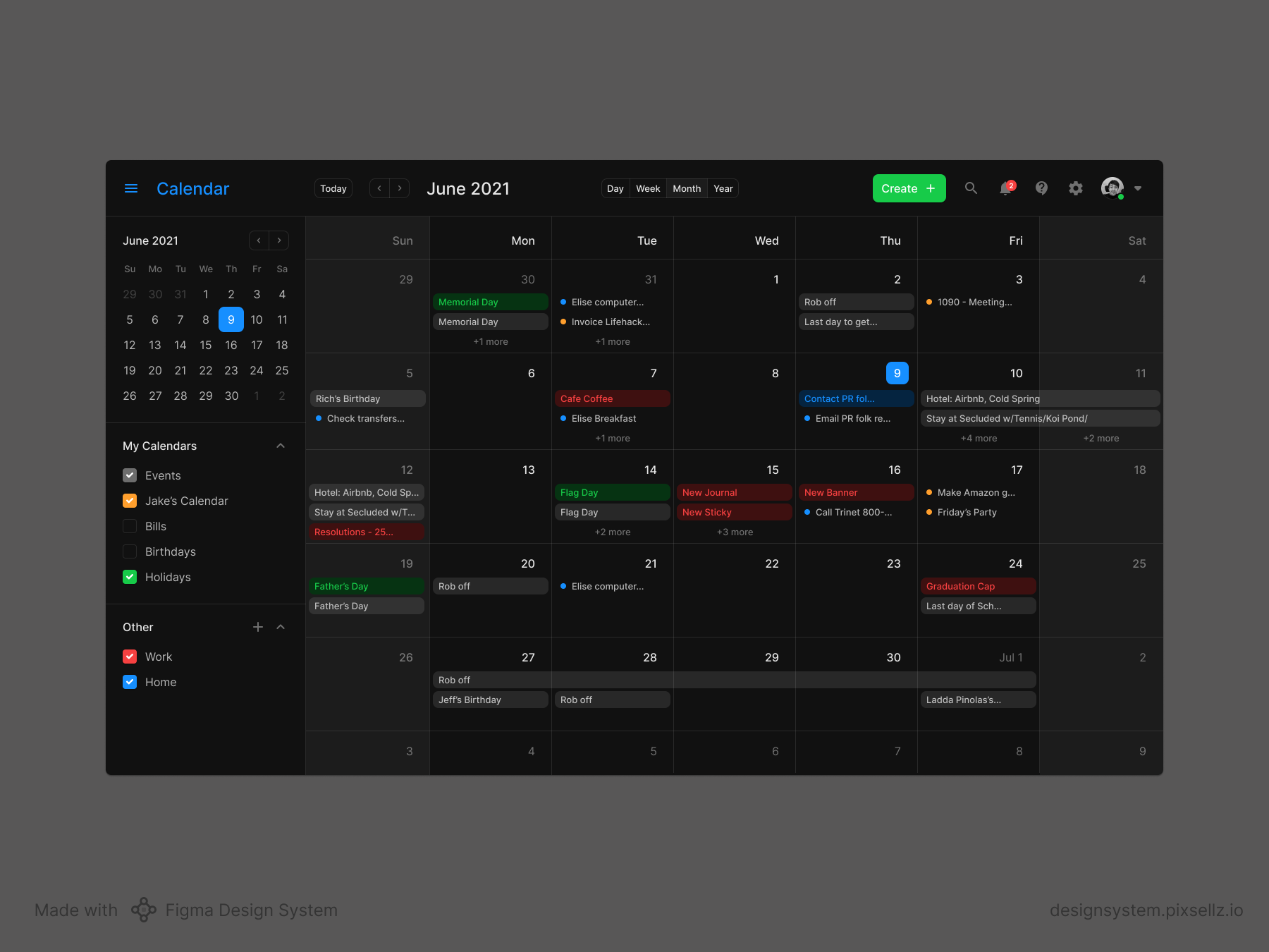 spotify design system figma