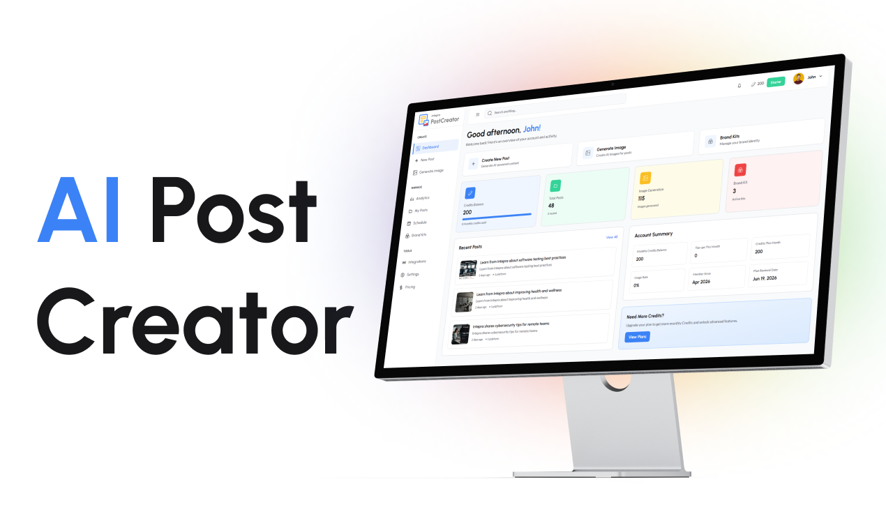 Intepra Post Creator gallery image