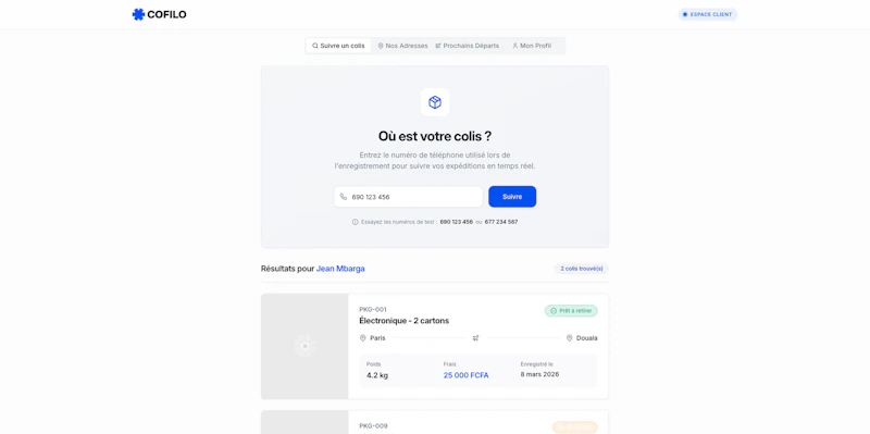 Cofilo screenshot 2