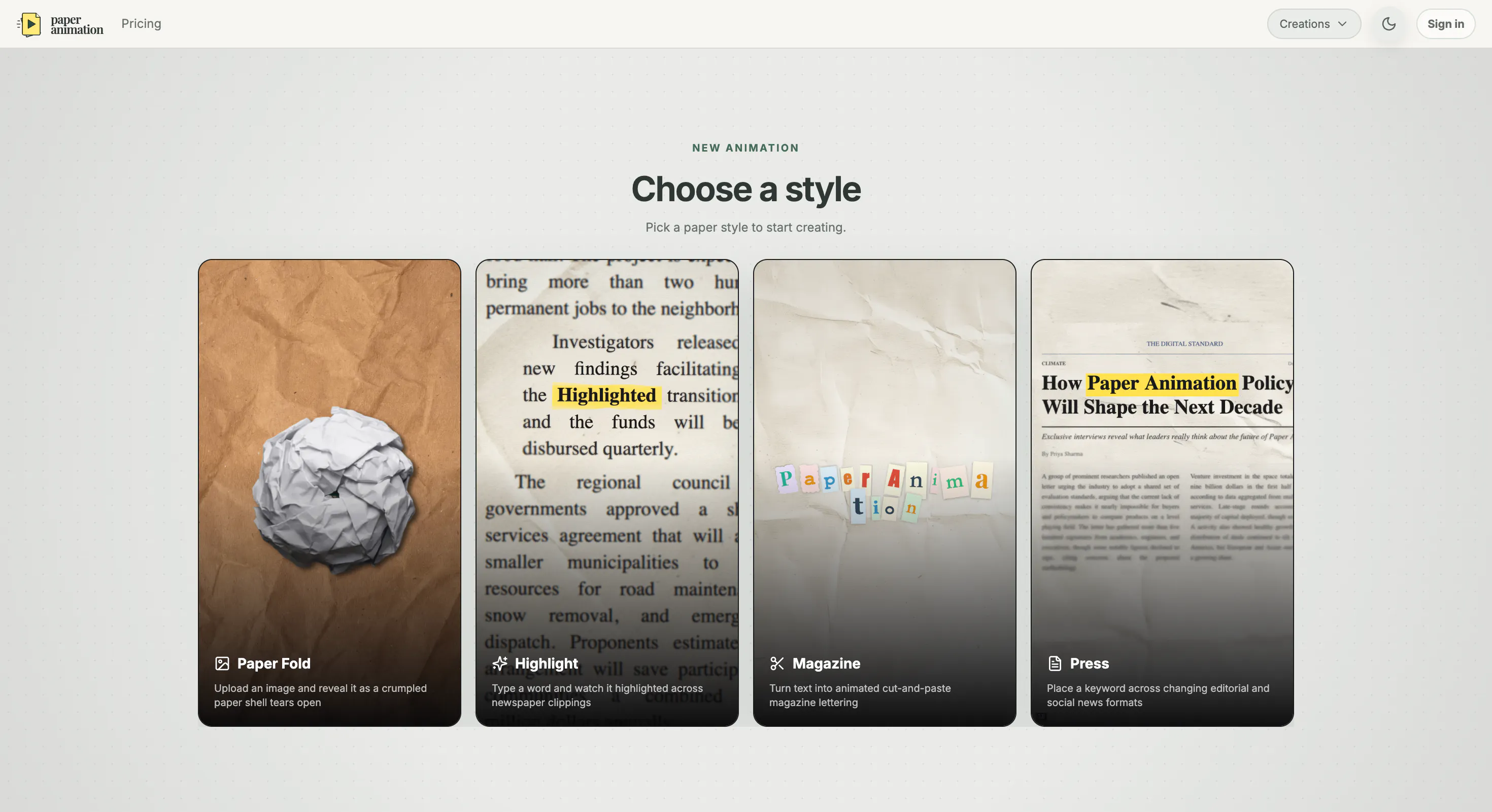 Paper Animation gallery image