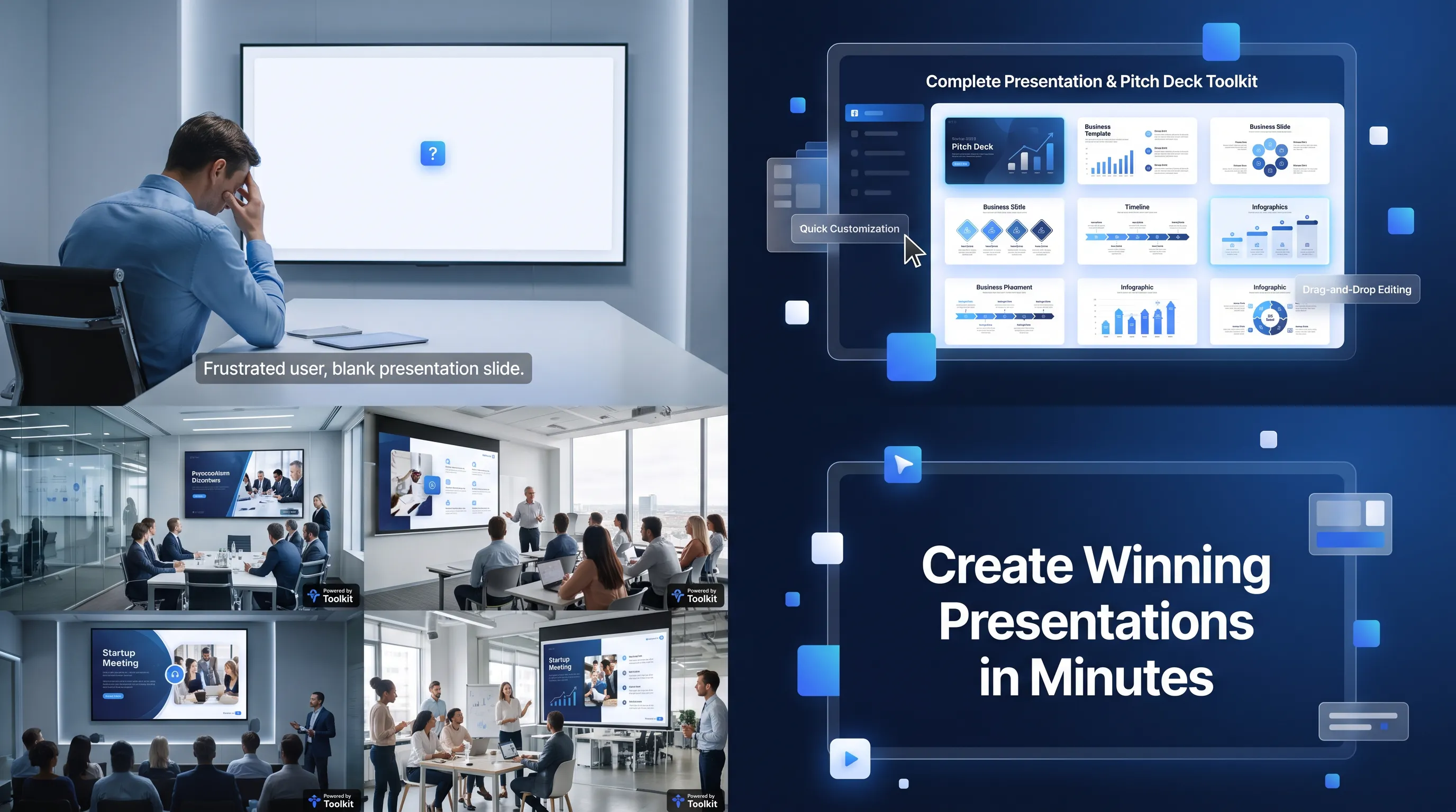 Complete Presentation & Pitch Deck Tool screenshot