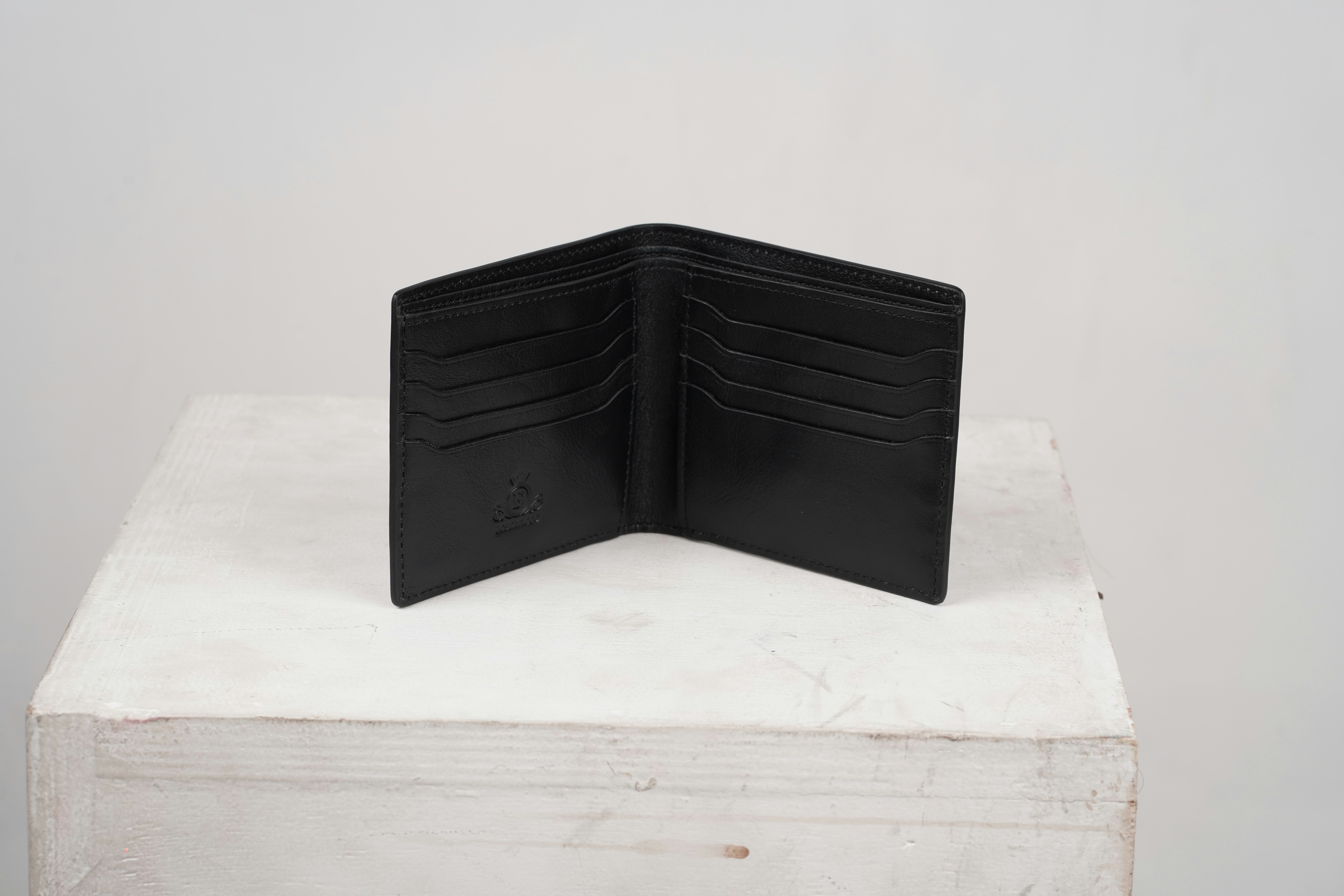 Média Portefeuille en cuir végétalien bifond - Cuir authentique, durable et fiable pour les années à venir! 5