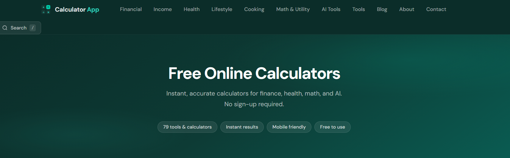 Calculator App IO gallery image