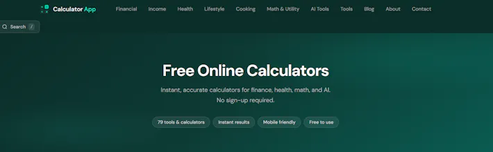 Calculator App IO gallery image