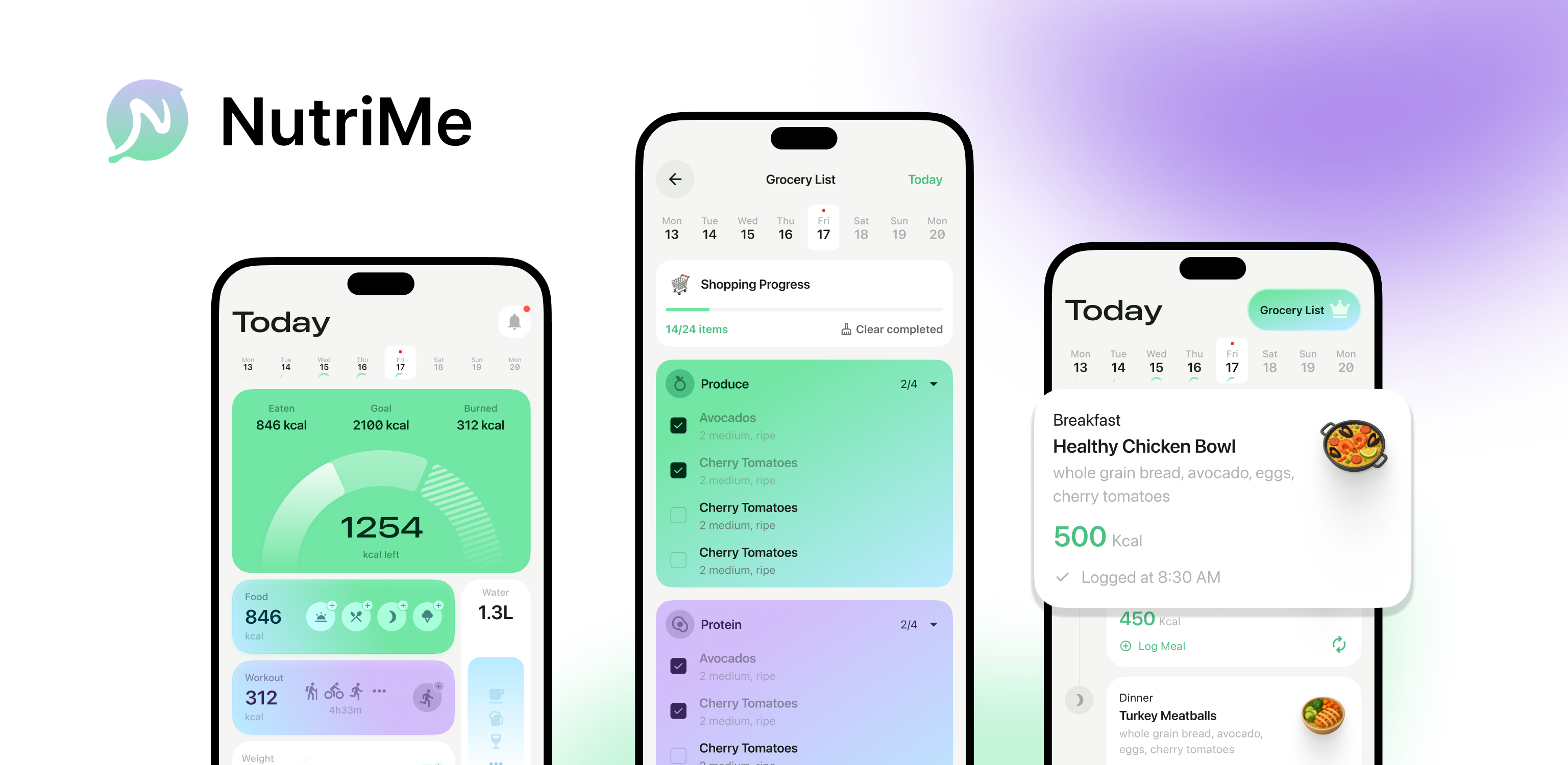 Mídia 5 de NUTRIME: AI Caloria Tracker - Uma varredura.Conheça sua comida.Seu consultor de saúde da AI.