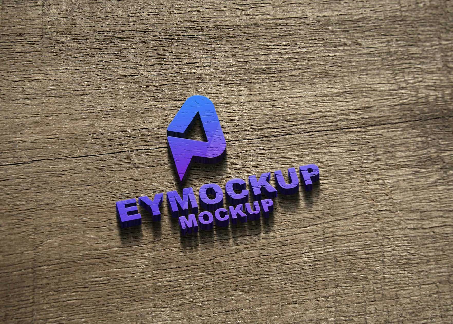 Free 3D Logo Mockup Collection gallery image