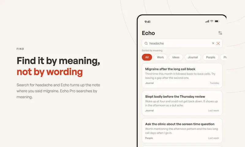 Echo - AI Voice Notes & Ideas screenshot 4